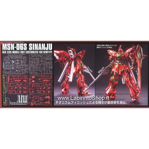 HG MSN-06S SINANJU TITANIUM outlet FINISH Bandai HGUC 1/144 Gundam UC FREE PRIORITY SHP